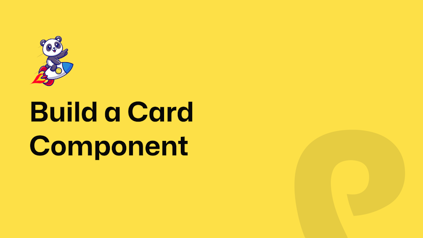 Build a Card Component